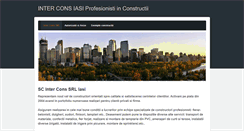 Desktop Screenshot of inter-cons.com